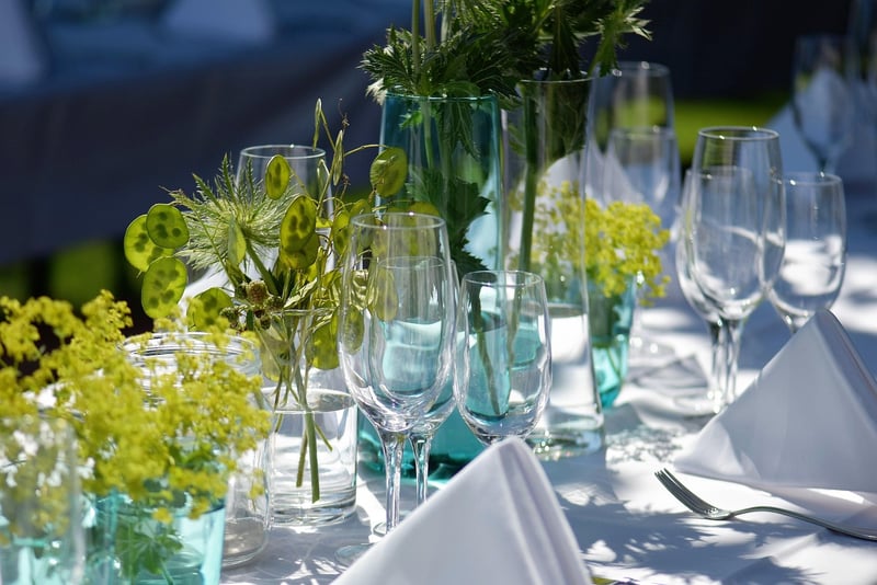 Celestial table setting